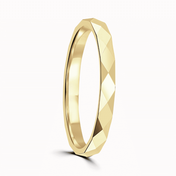 Selma Ladies Patterned Wedding Ring
