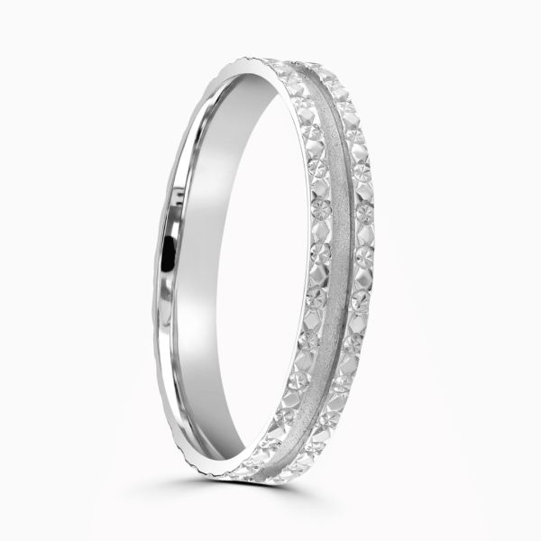 India Ladies Patterned Wedding Ring
