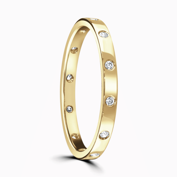 Yasmin Ladies Diamond Wedding Ring 0.13cts