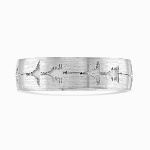 Allegro Ladies Patterned Wedding Ring