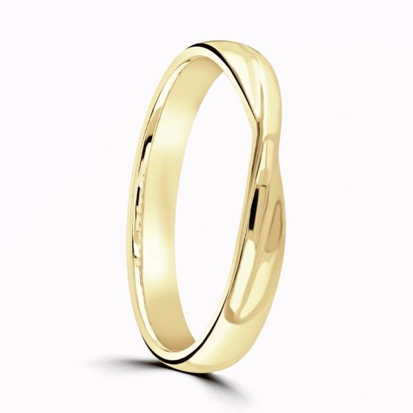 Devon Ladies Patterned Wedding Ring