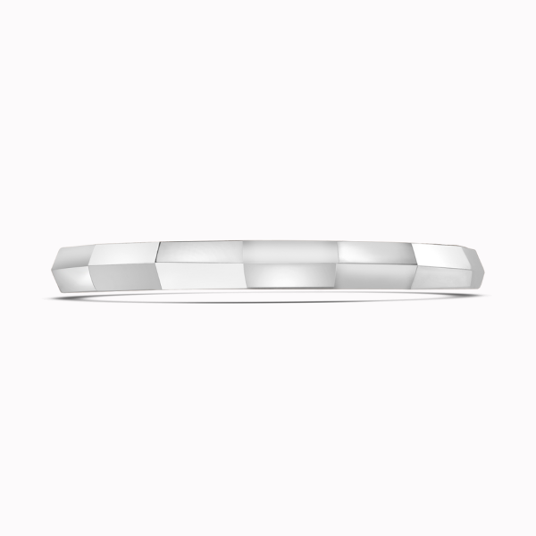 Lucca Ladies Patterned Wedding Ring