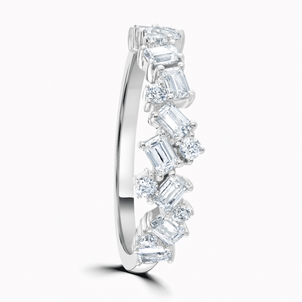 Aysha Ladies Diamond Wedding Ring 0.90cts