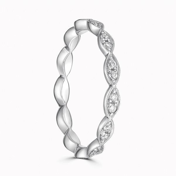 Nina Ladies Diamond Wedding Ring 0.22cts