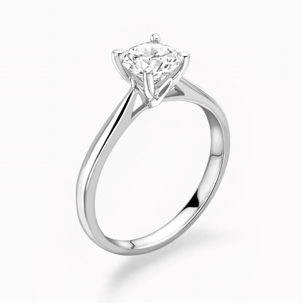 0.50ct G SI1 GIA Brilliant Cut Diamond Solitaire Engagement Ring