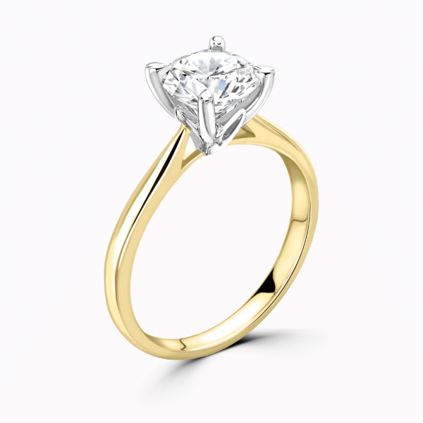 2.00ct H SI1 GIA Round Brilliant Cut Diamond Engagement Ring