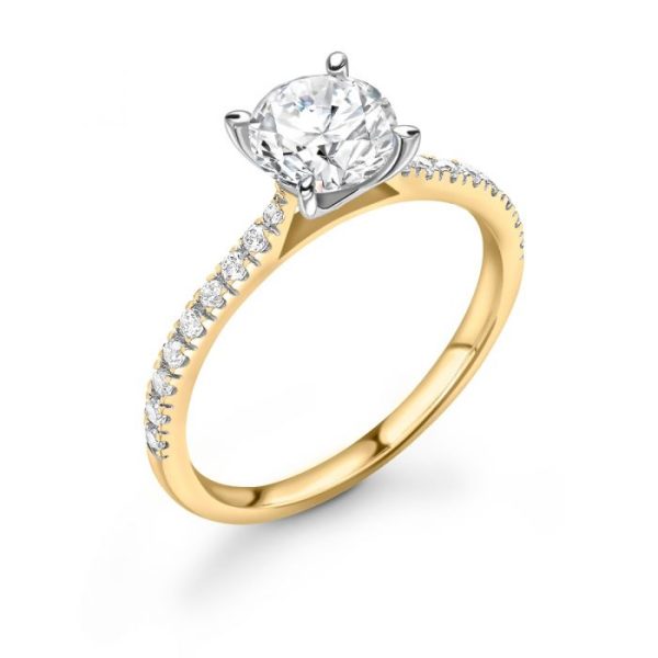 1.50ct I VS2 GIA Round Brilliant Cut Diamond Engagement Ring