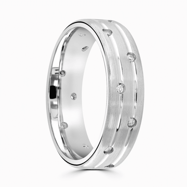 Finn Gents Diamond Wedding Band